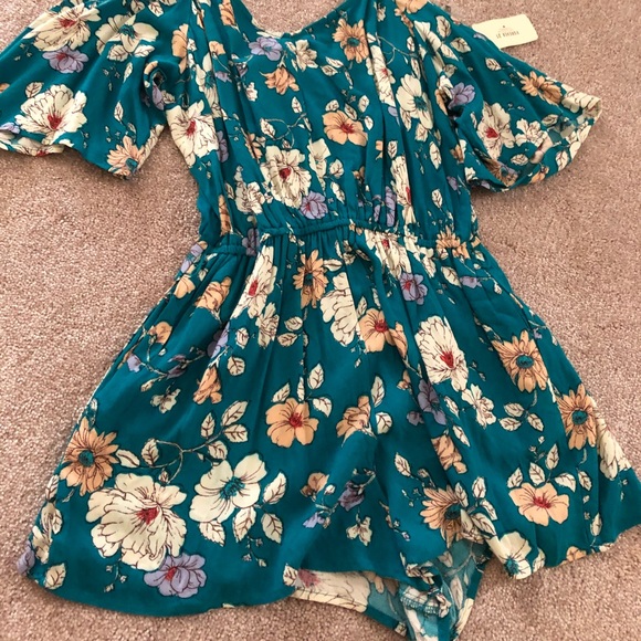 Teal romper - Picture 4 of 4